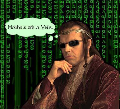 les hobbits des virus???
