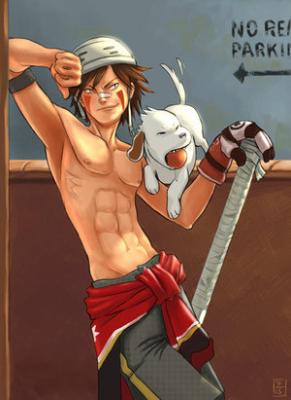 kiba et akamaru